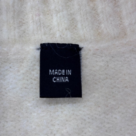 Ted Baker London Cream Ivory New Floral Embroidered Knit Sweater XL - Picture 9 of 10